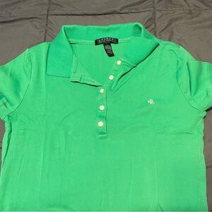 Lauren Ralph Lauren Vibrant Green Tee